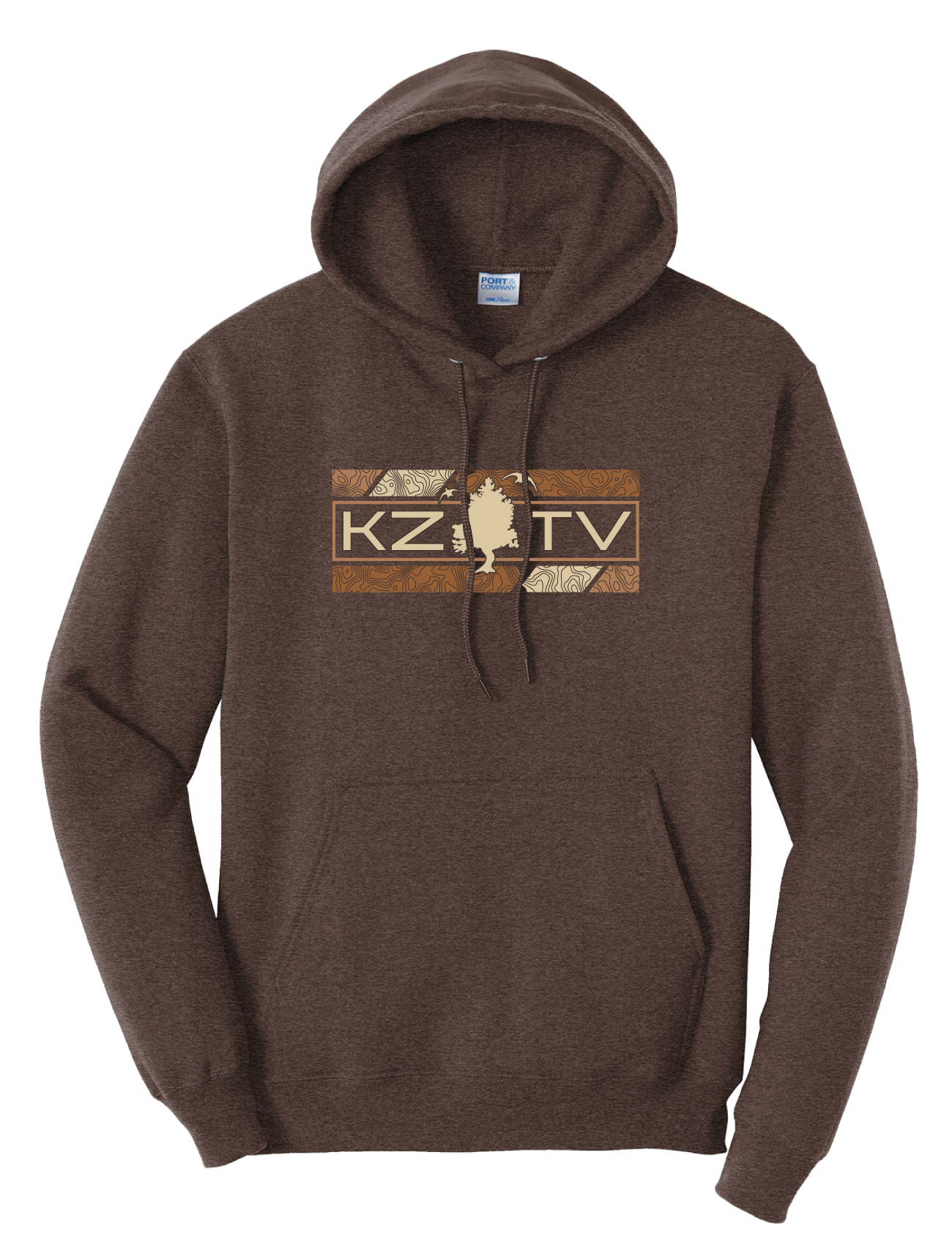 KZTV Topo Hoodie - Brown