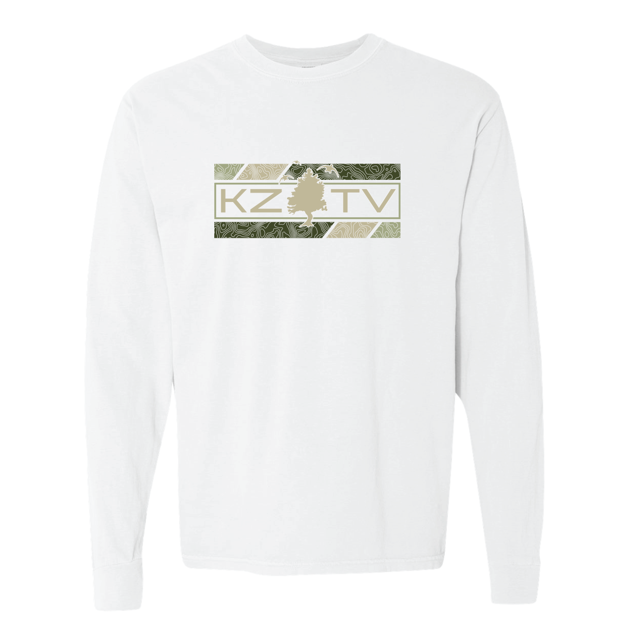 KZTV Topo Logo Long Sleeve