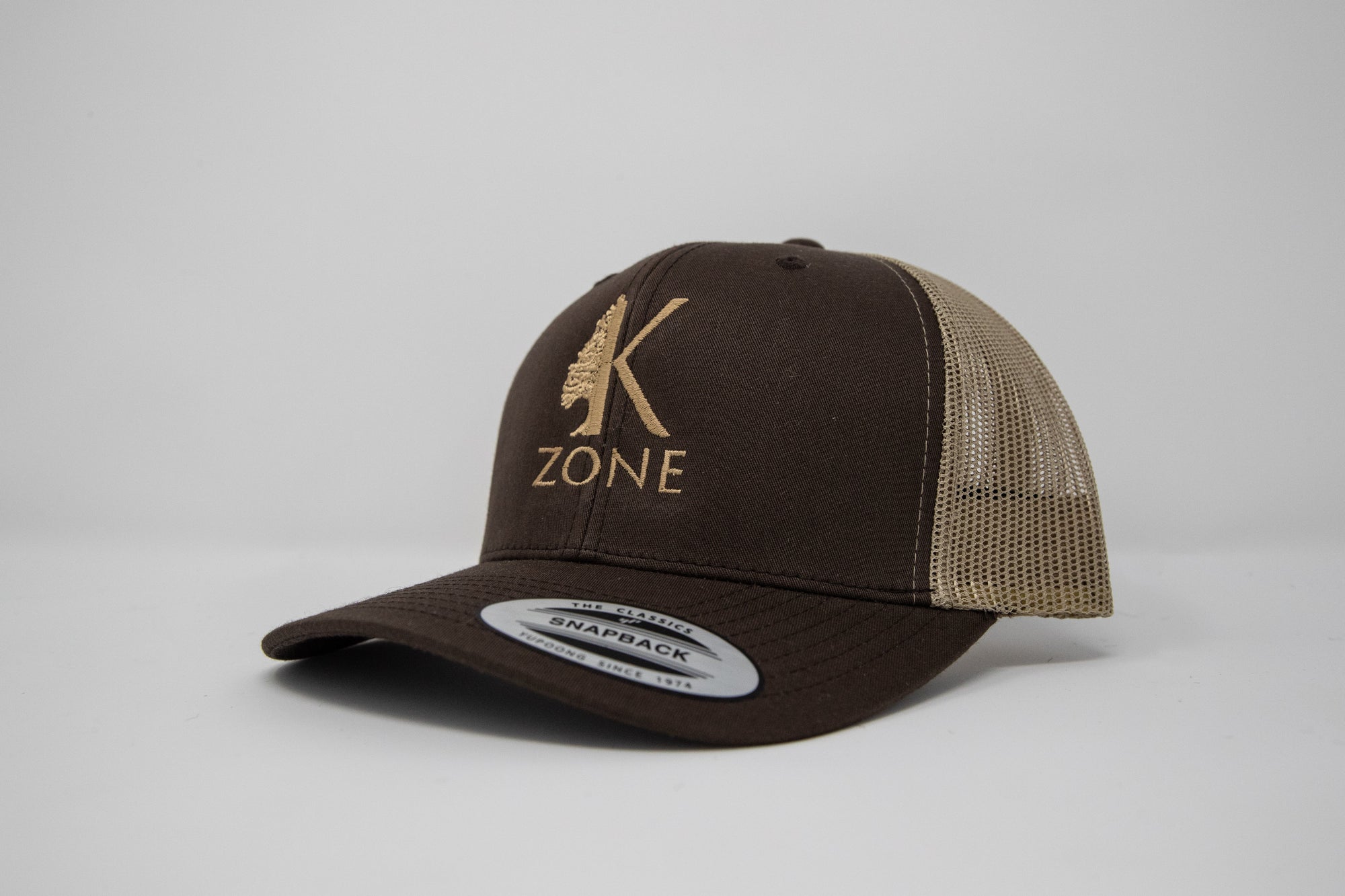 K Zone Original Snapback - Brown/Tan