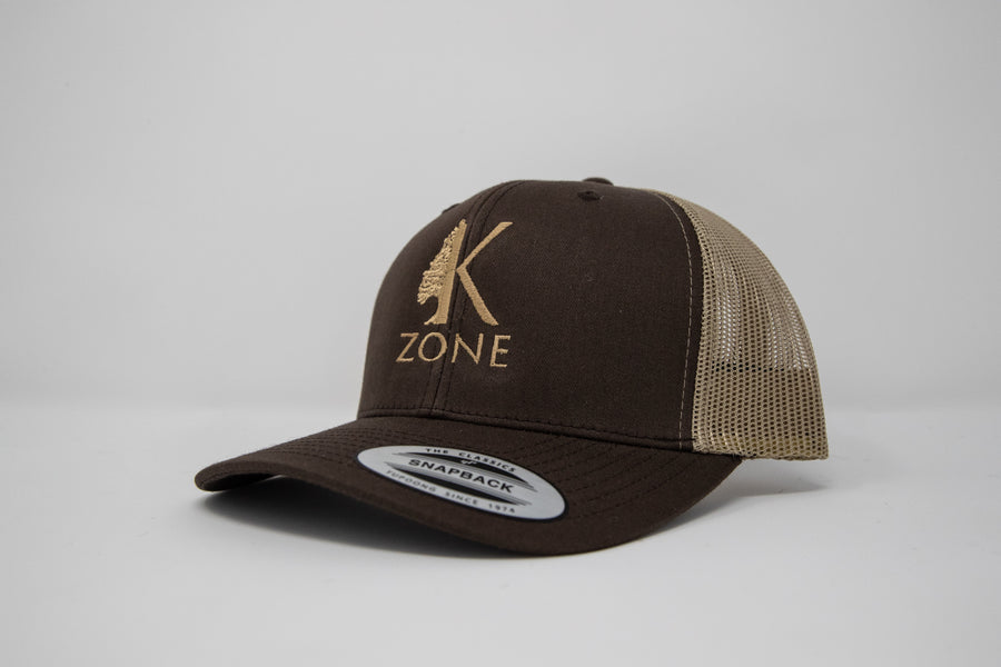 K Zone Original Snapback - Brown/Tan
