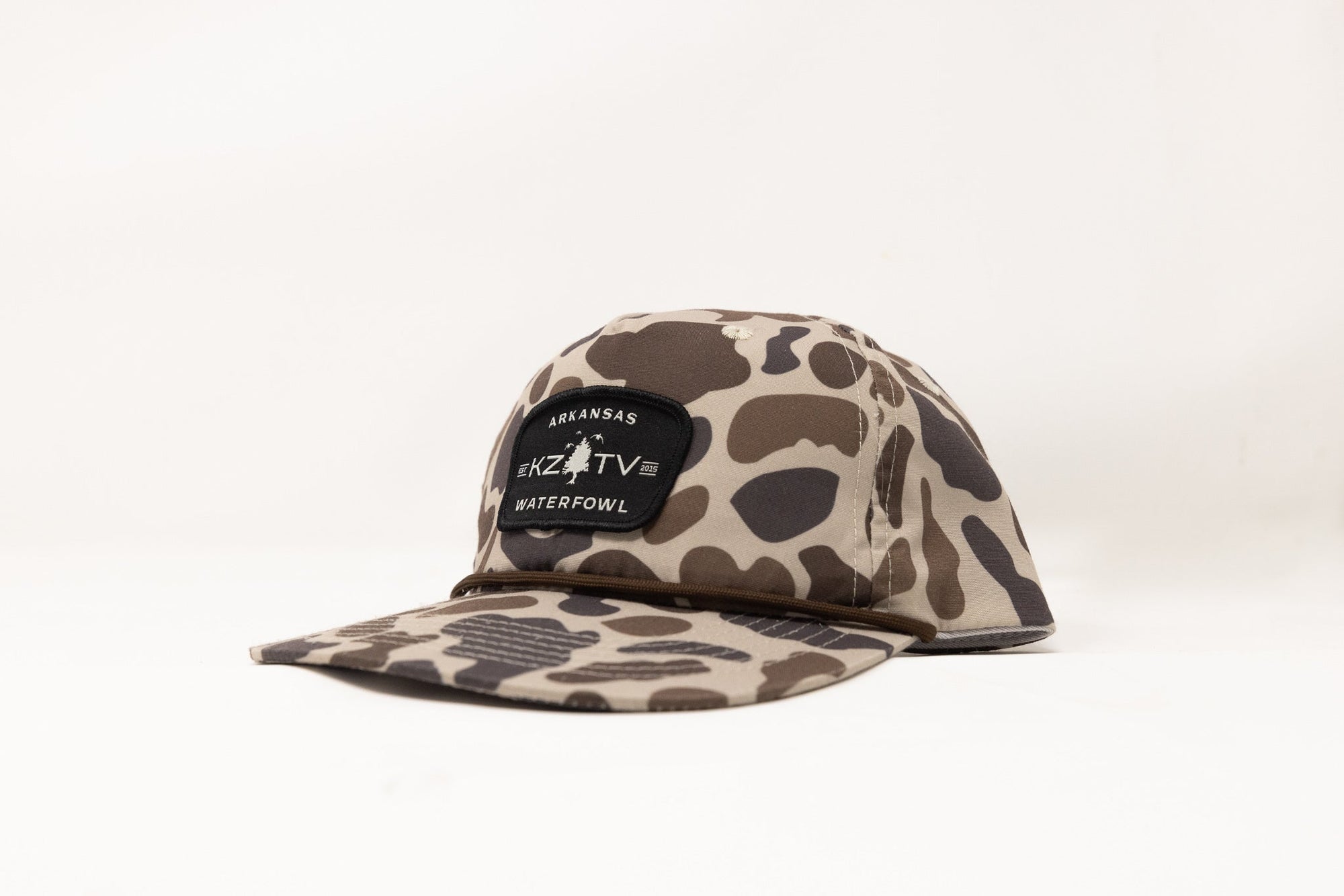 Old Slough Camo Goat Rope Hat