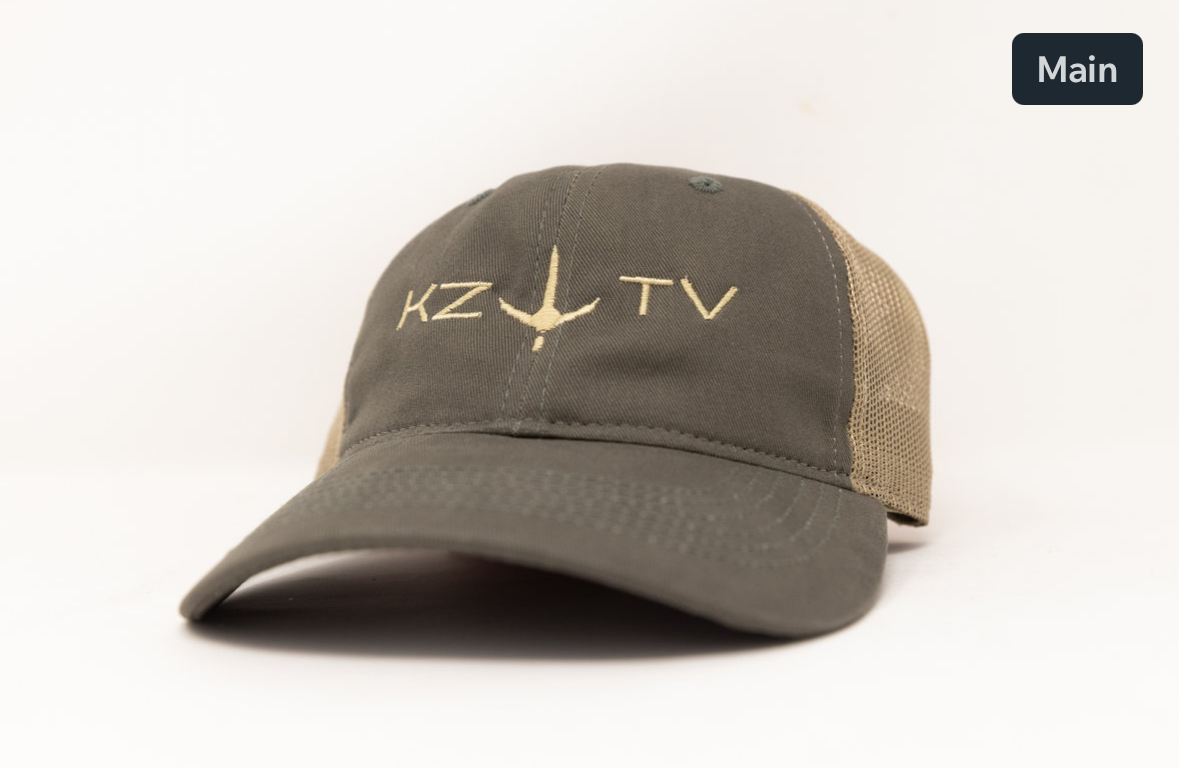 KZTV Turkey Outdoor Cap - Olive/Tan