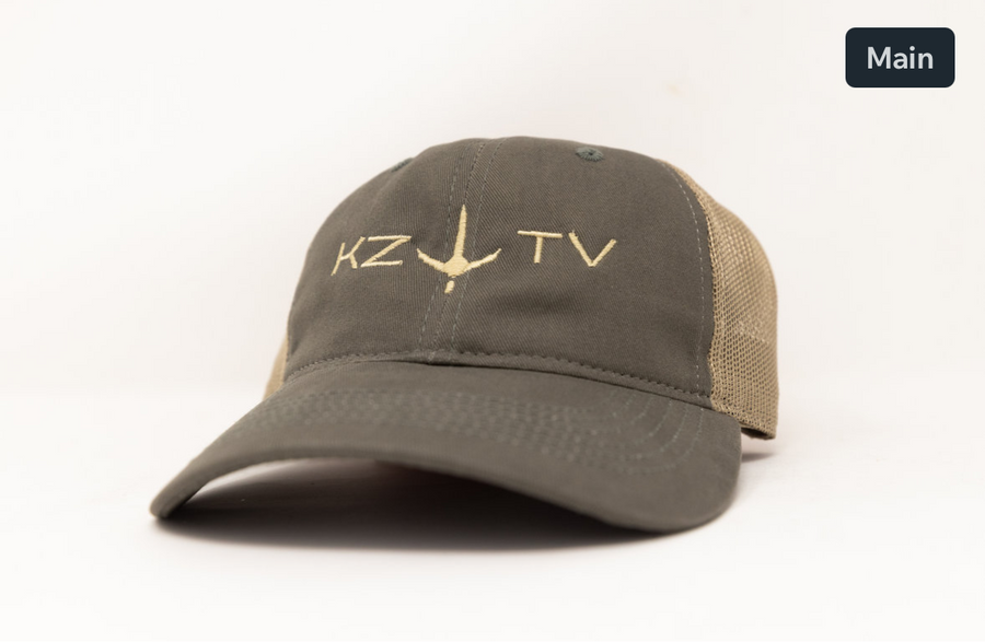 KZTV Turkey Outdoor Cap - Olive/Tan