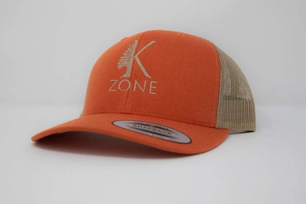 Hunters Orange Snapback - K Zone