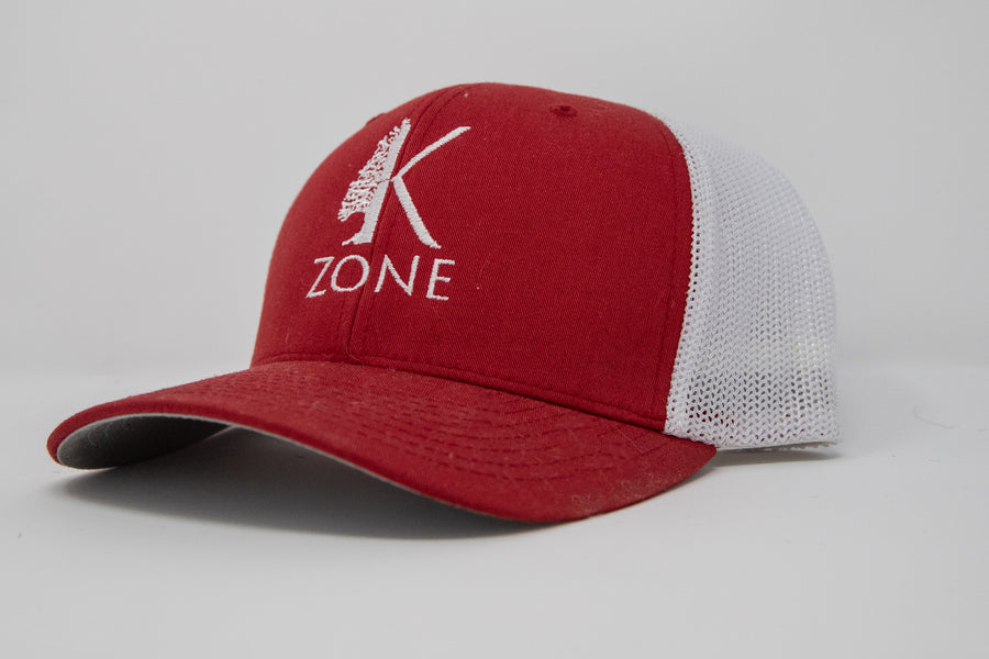 K Zone Original Snapback - Red/White