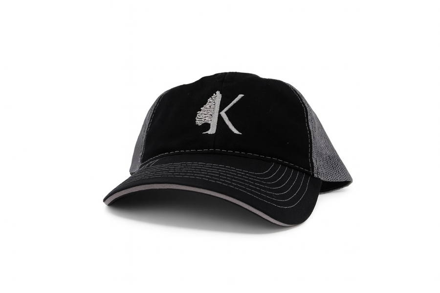 Black/Gray Outdoor Cap